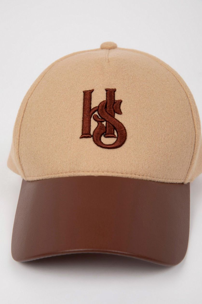 Woman Light Brown Woman Cotton Hat