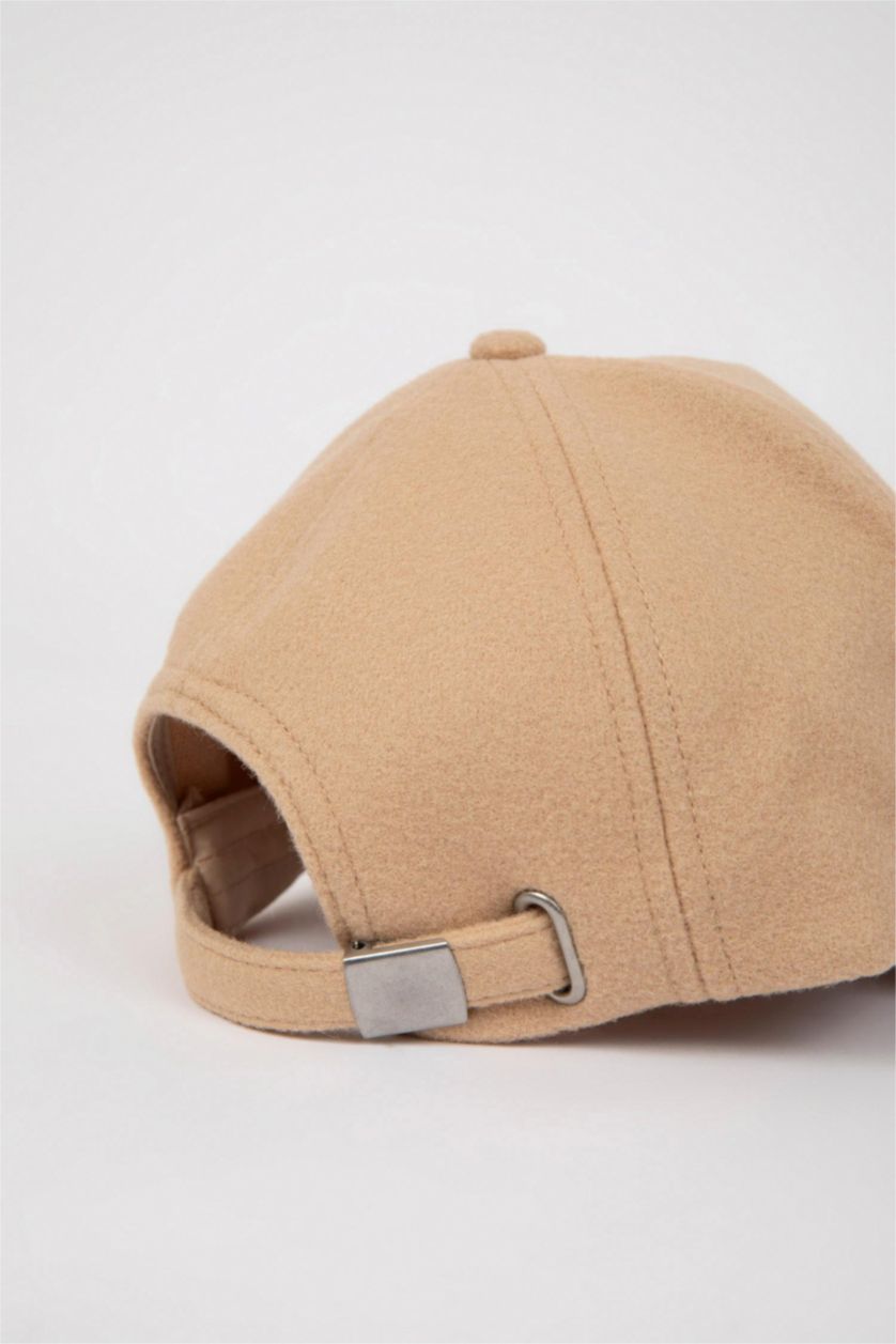 Woman Light Brown Woman Cotton Hat