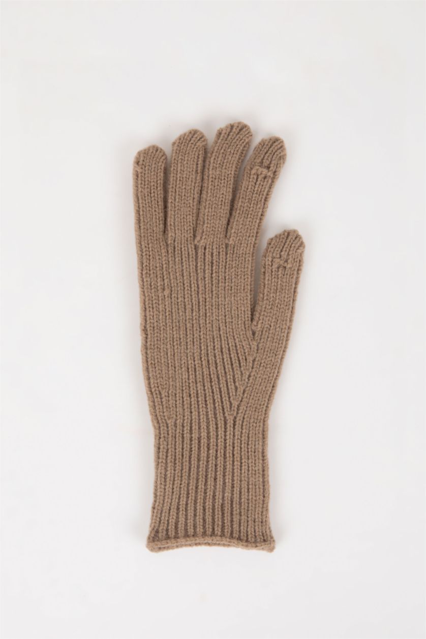 Kadın Vizon 	Kadın Fonksiyonel Triko Eldiven