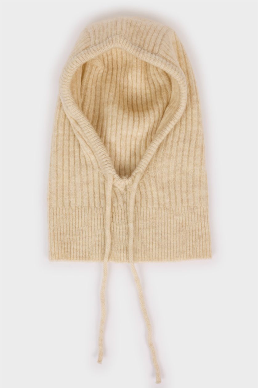 Kadın Bej Kadın Triko Atkı