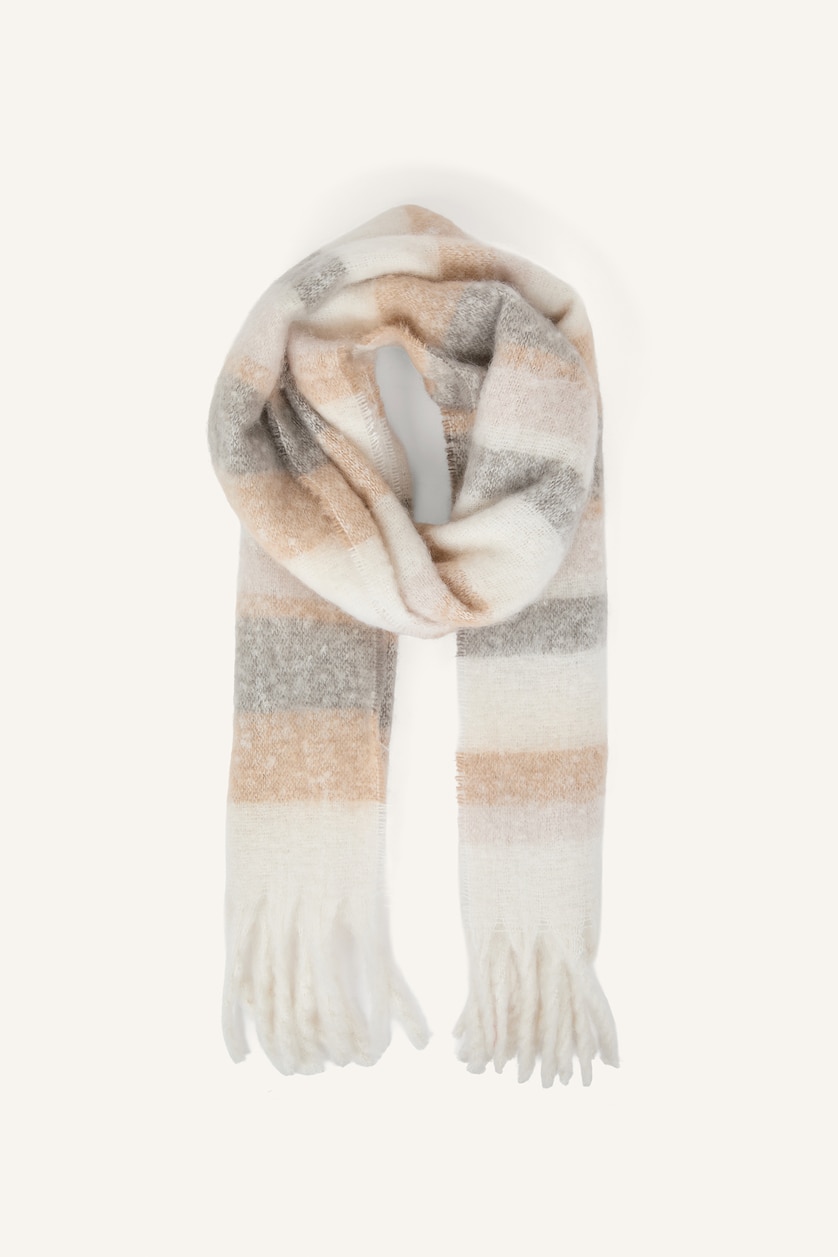 Women Dark Brown Woman Scarf
