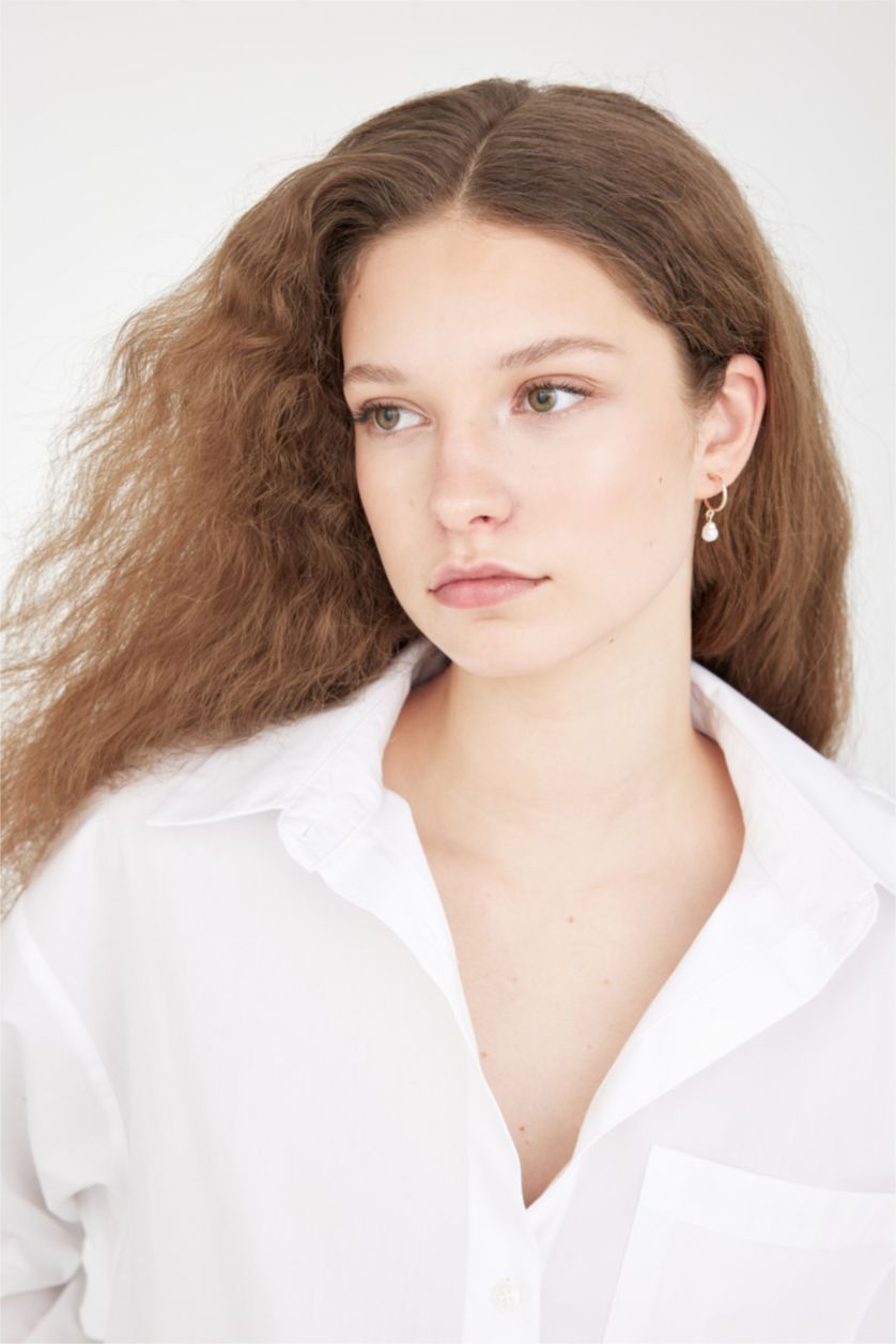 Kadın Altın Kadın 12'li Gold Küpe