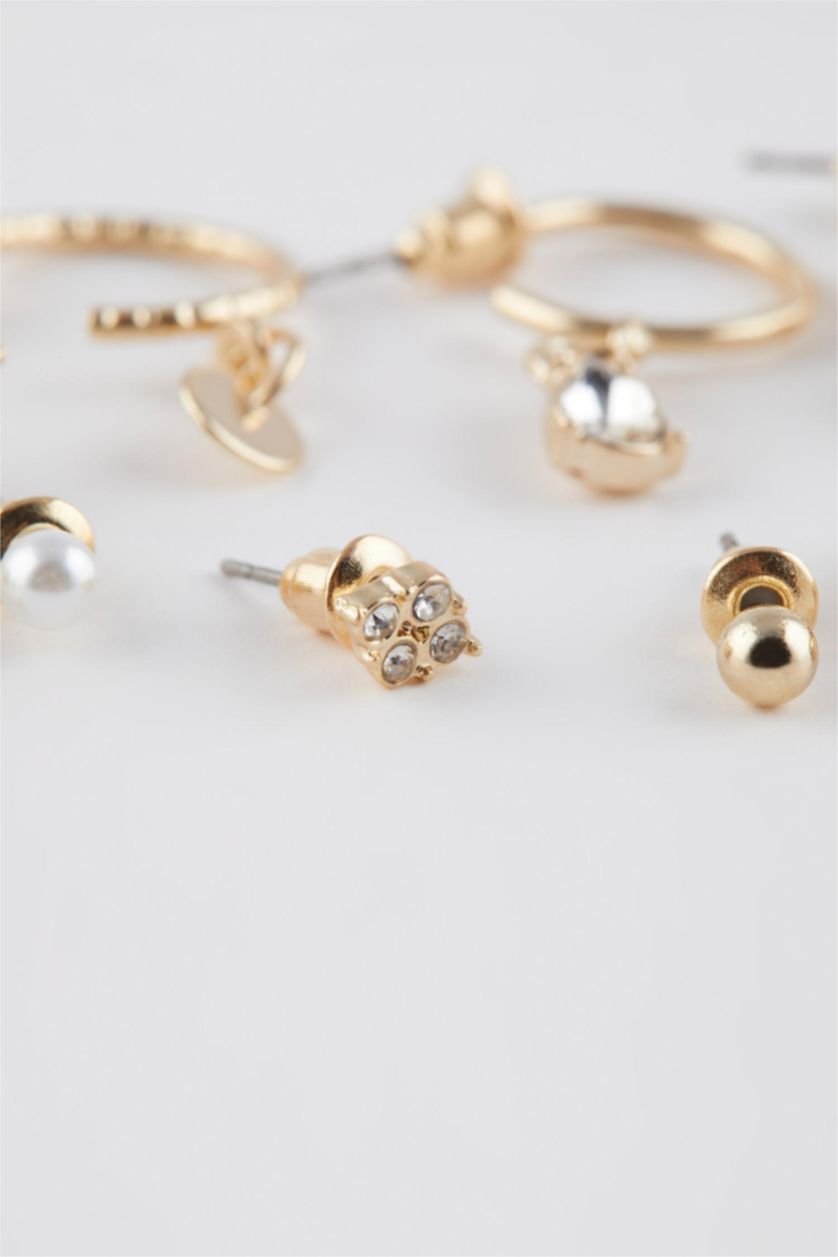 Kadın Altın Kadın 12'li Gold Küpe