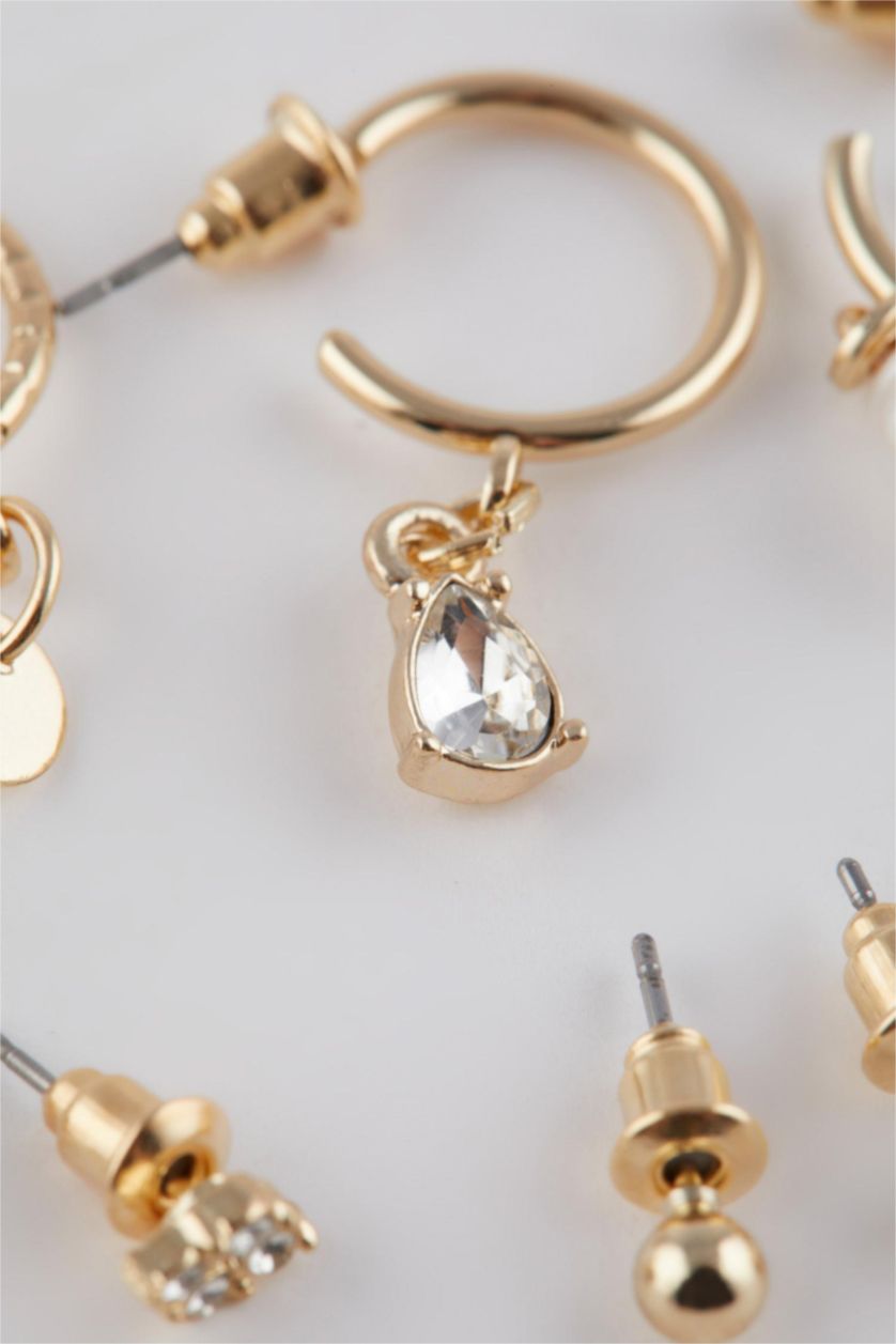 Kadın Altın Kadın 12'li Gold Küpe