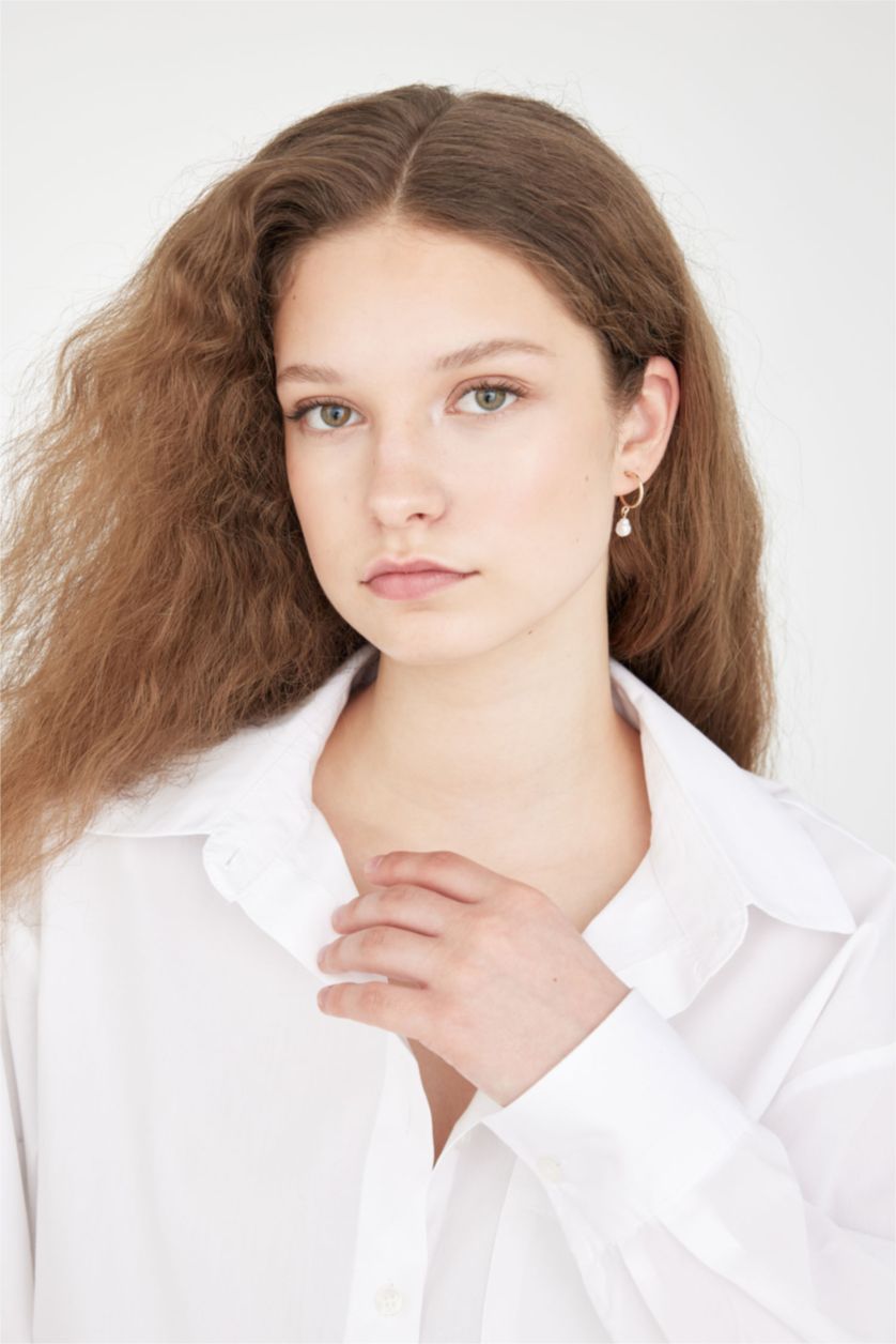 Kadın Altın Kadın 12'li Gold Küpe