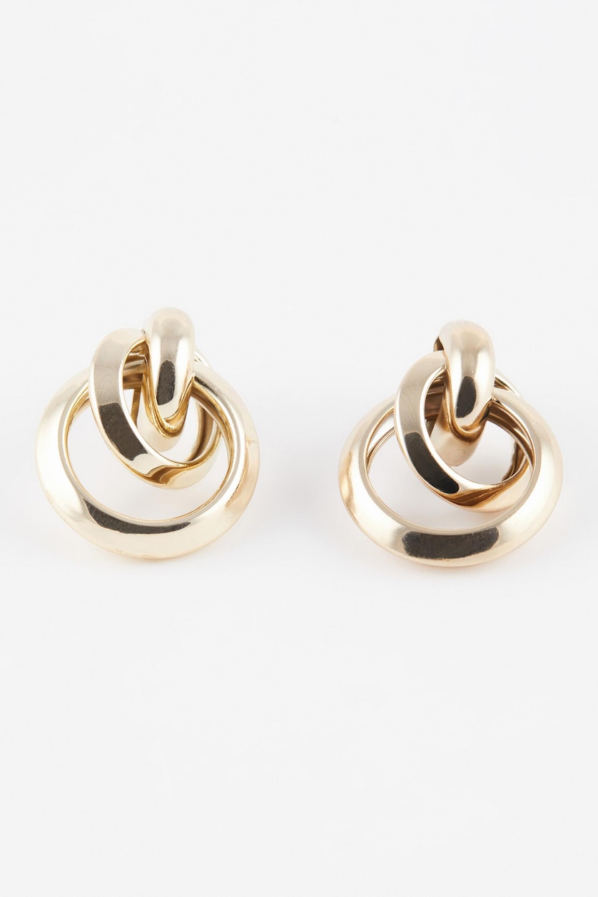 Women Altın Woman Hoop Gold Earrings