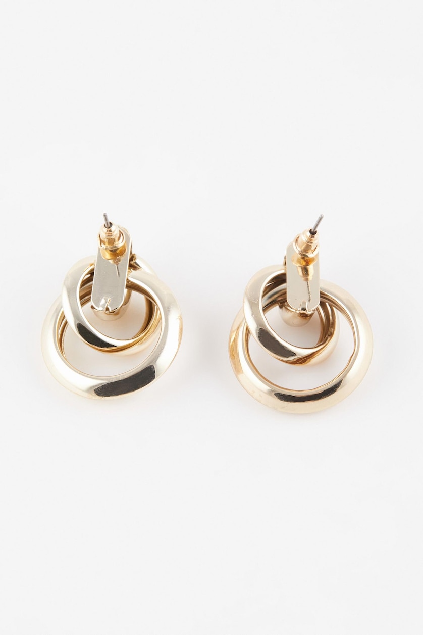 Women Altın Woman Hoop Gold Earrings