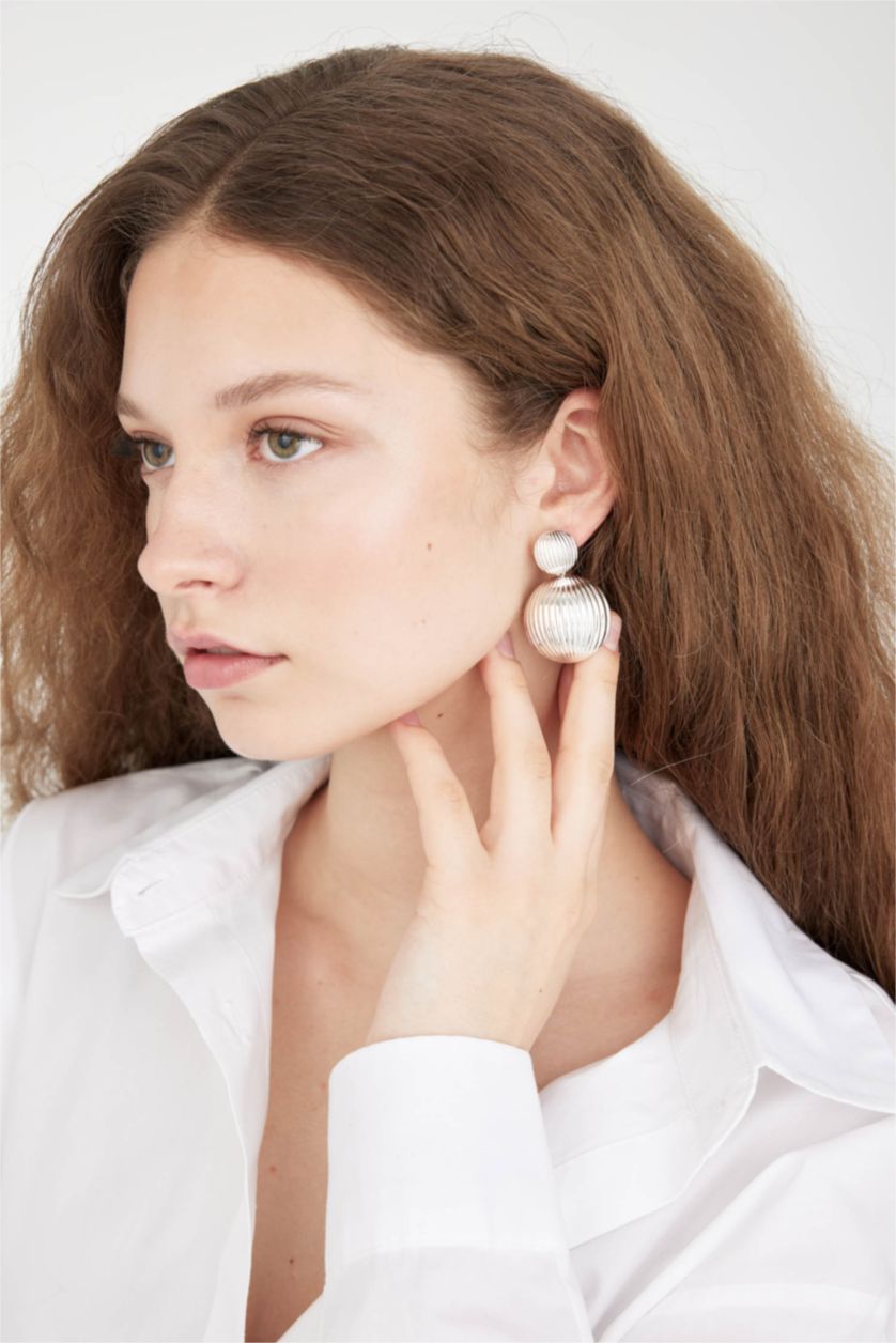 حريمي SILVER حلق حريمي فضي