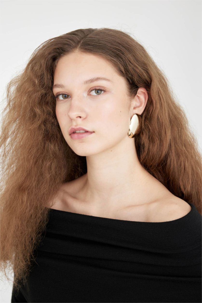 FEMME Altın Boucles d'oreilles dorées pour femme