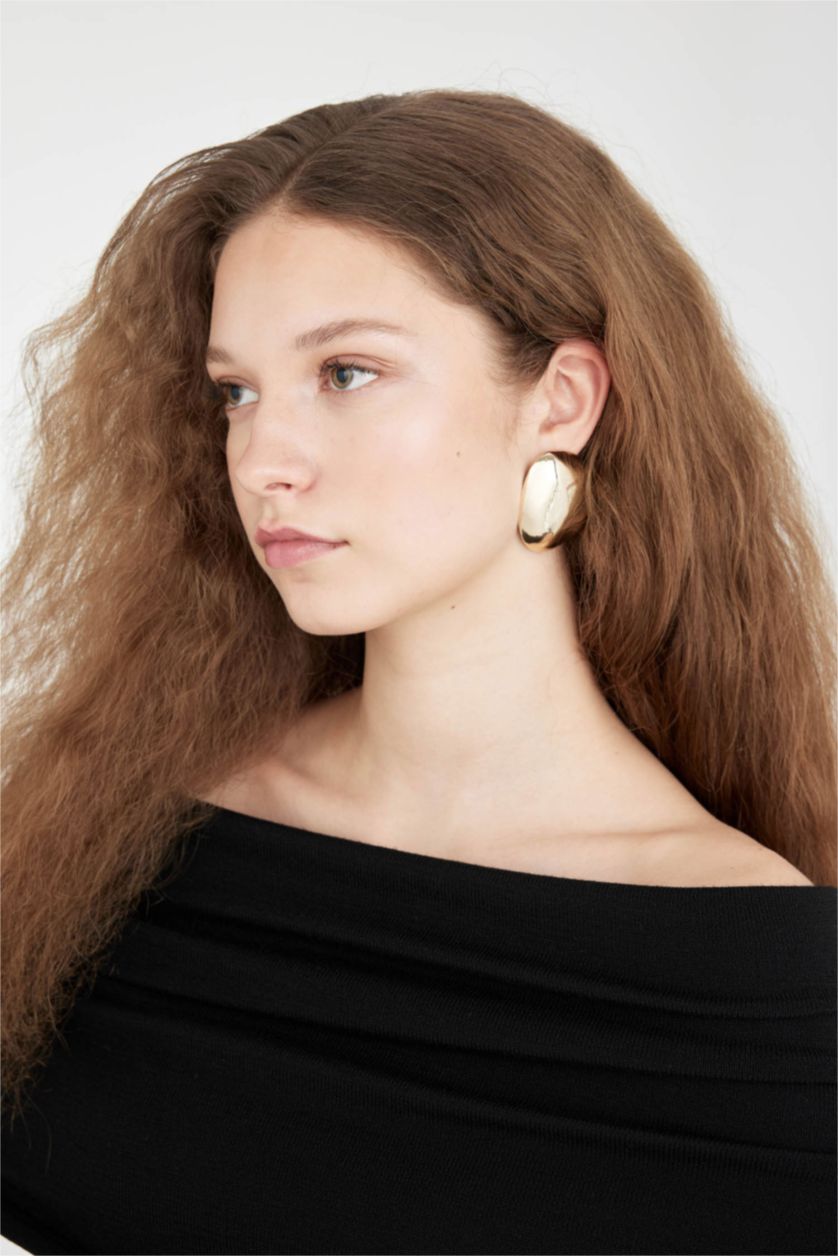 FEMME Altın Boucles d'oreilles dorées pour femme