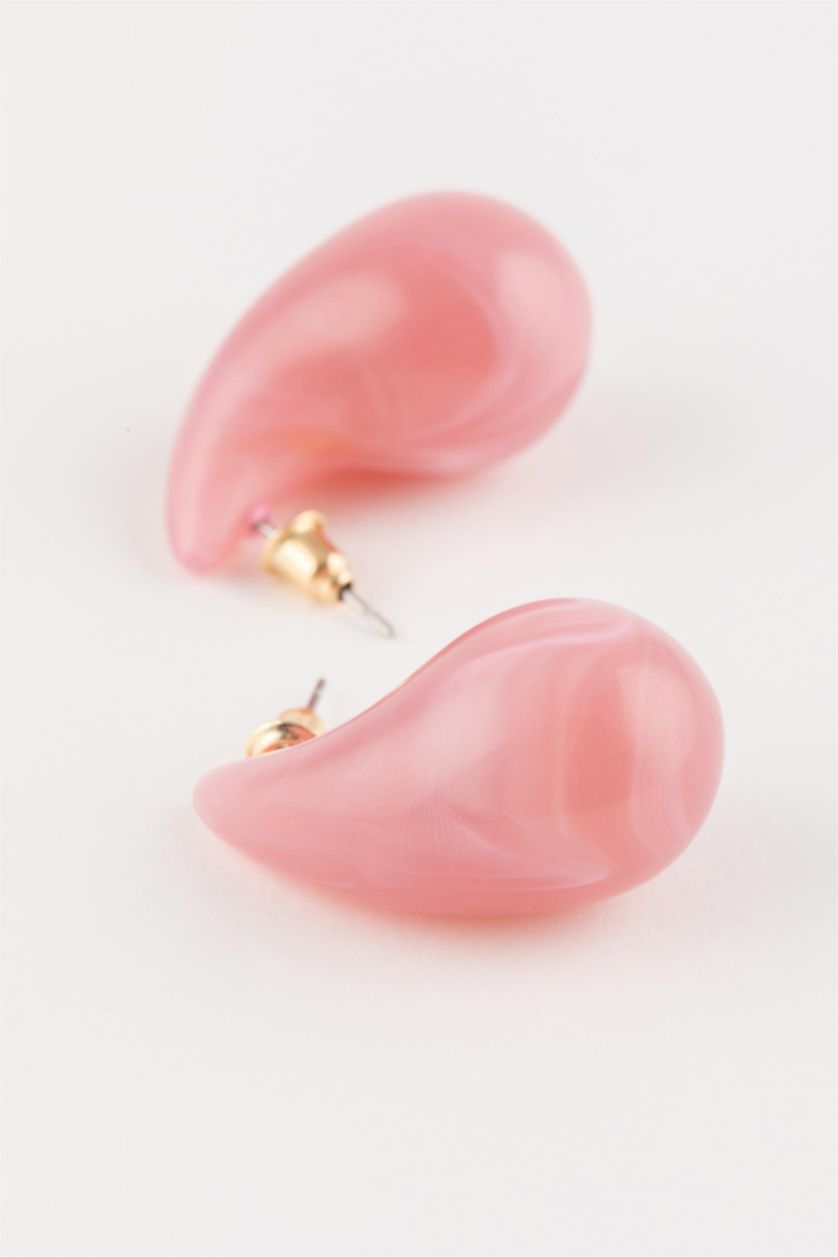 WOMAN Pink Woman Drop Pink Earrings