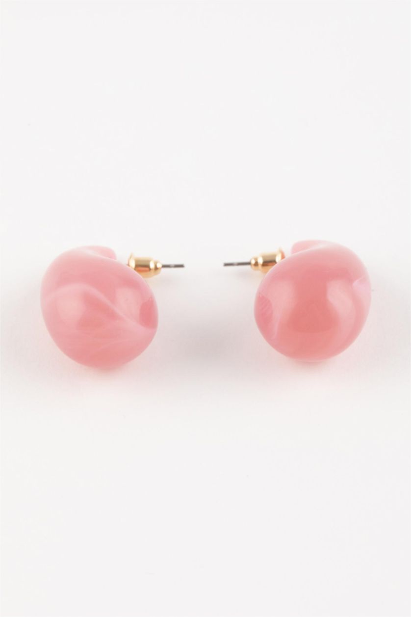 WOMAN Pink Woman Drop Pink Earrings