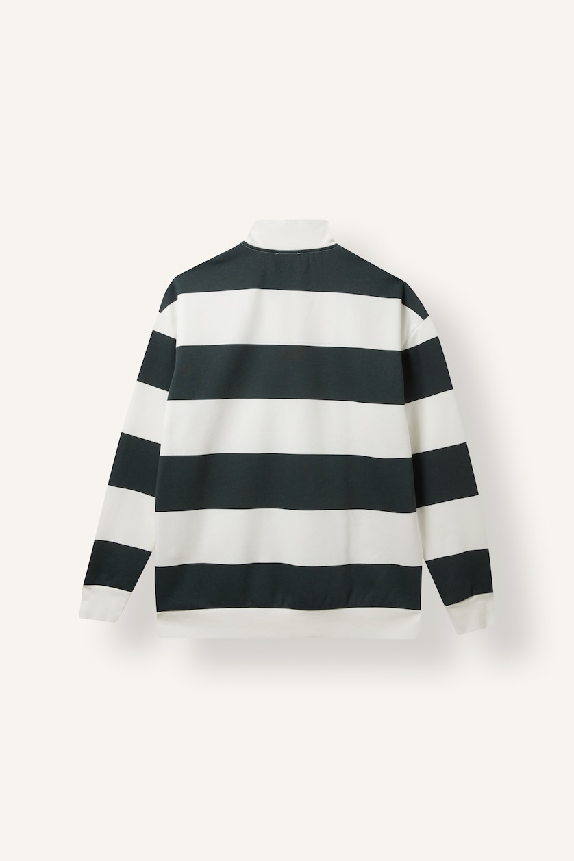 Erkek Koyu Petrol Boxy Fıt Sweatshirt