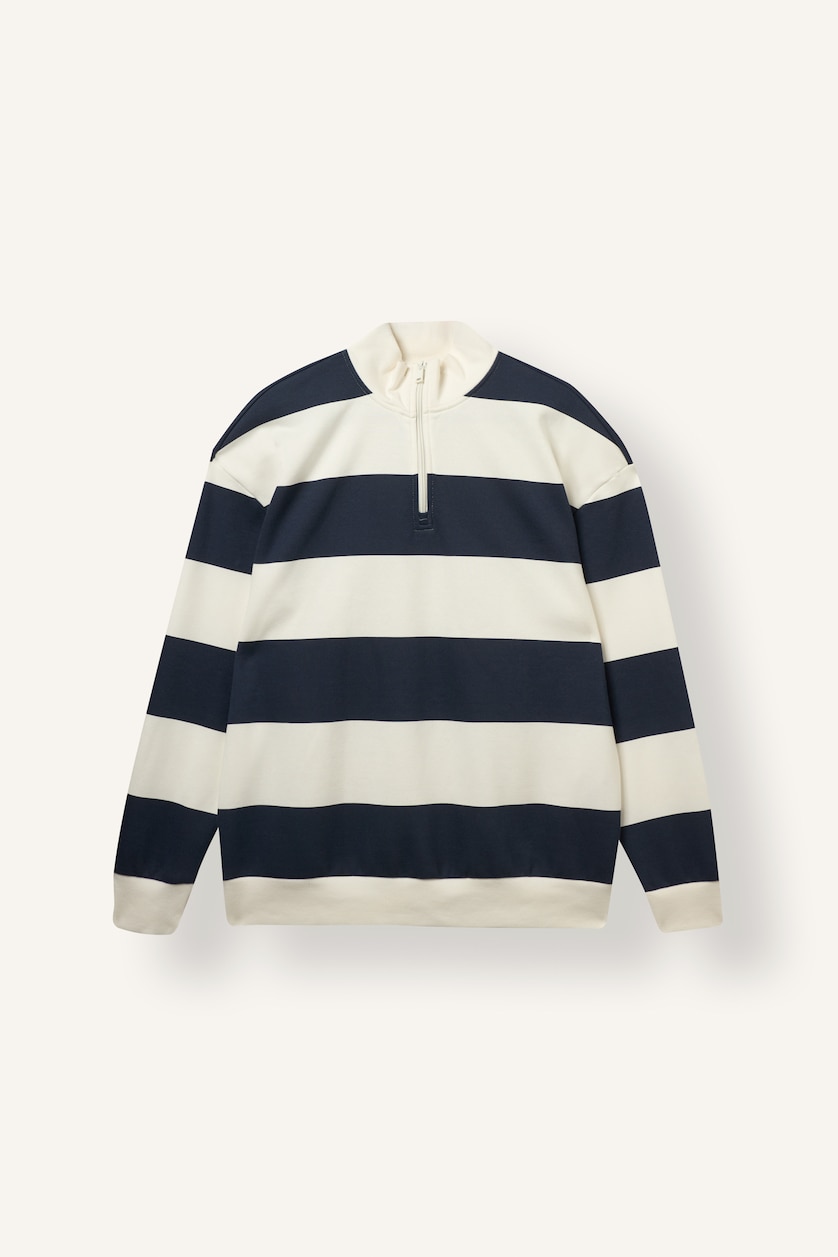 Men NAVY Boxy Fit Sweatshirt