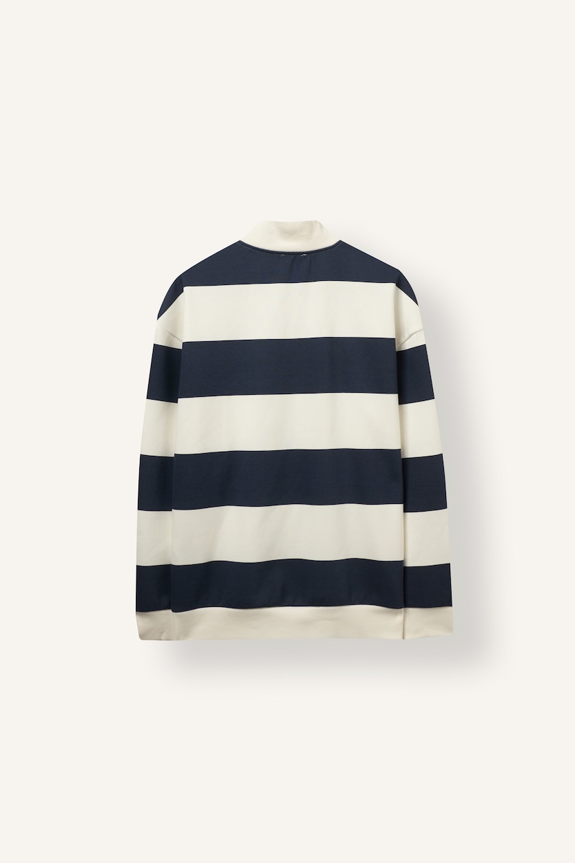 Men NAVY Boxy Fit Sweatshirt