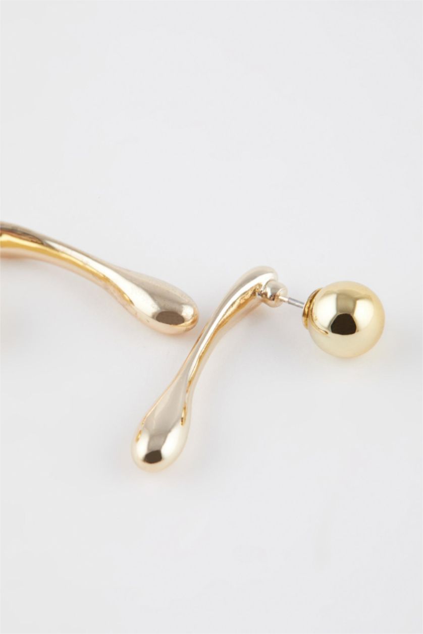 Kadın Altın Kadın Gold Küpe