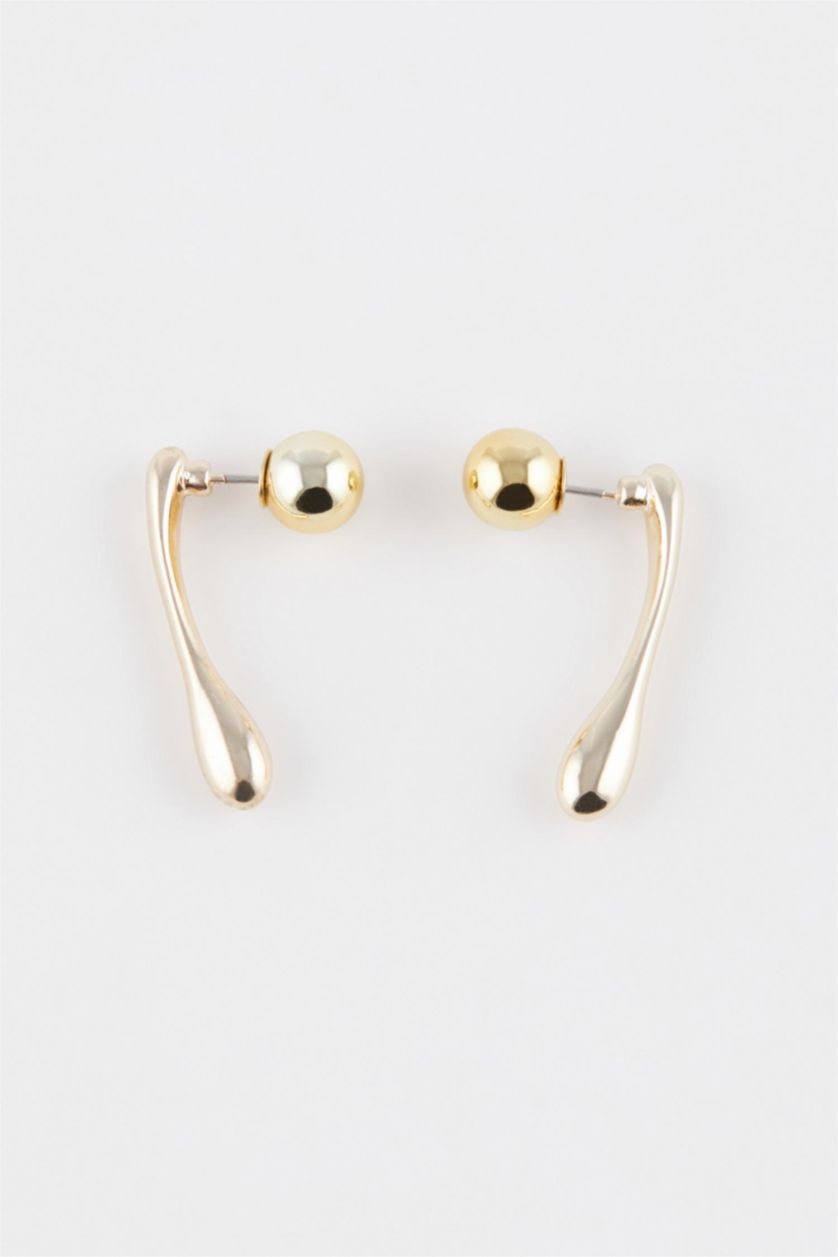 Kadın Altın Kadın Gold Küpe