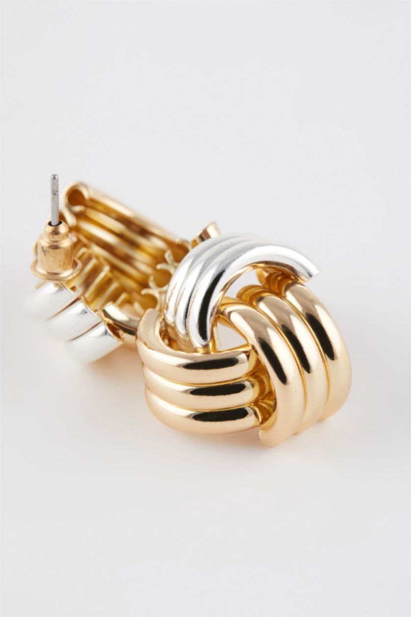 Kadın Karma Kadın Düğüm Küpe