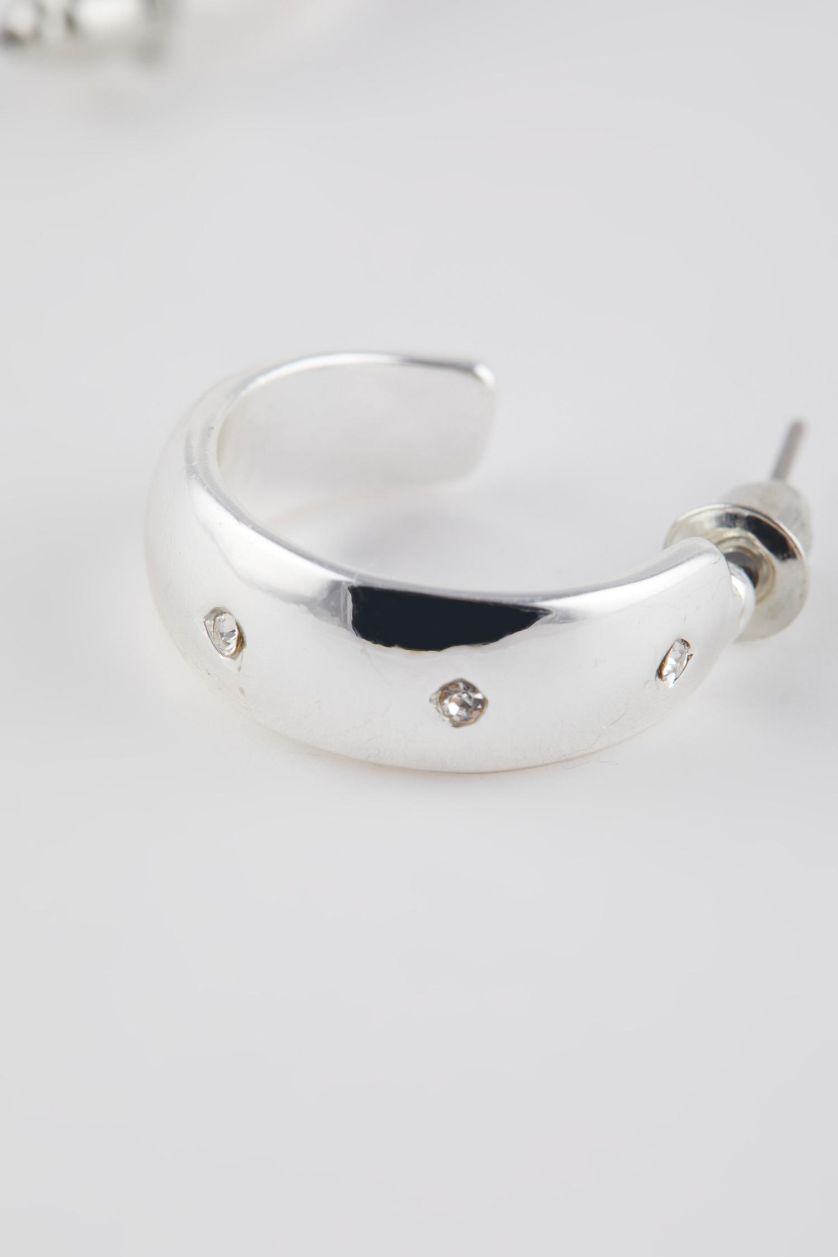 حريمي SILVER حلق حريمي فضي - 3 قطع