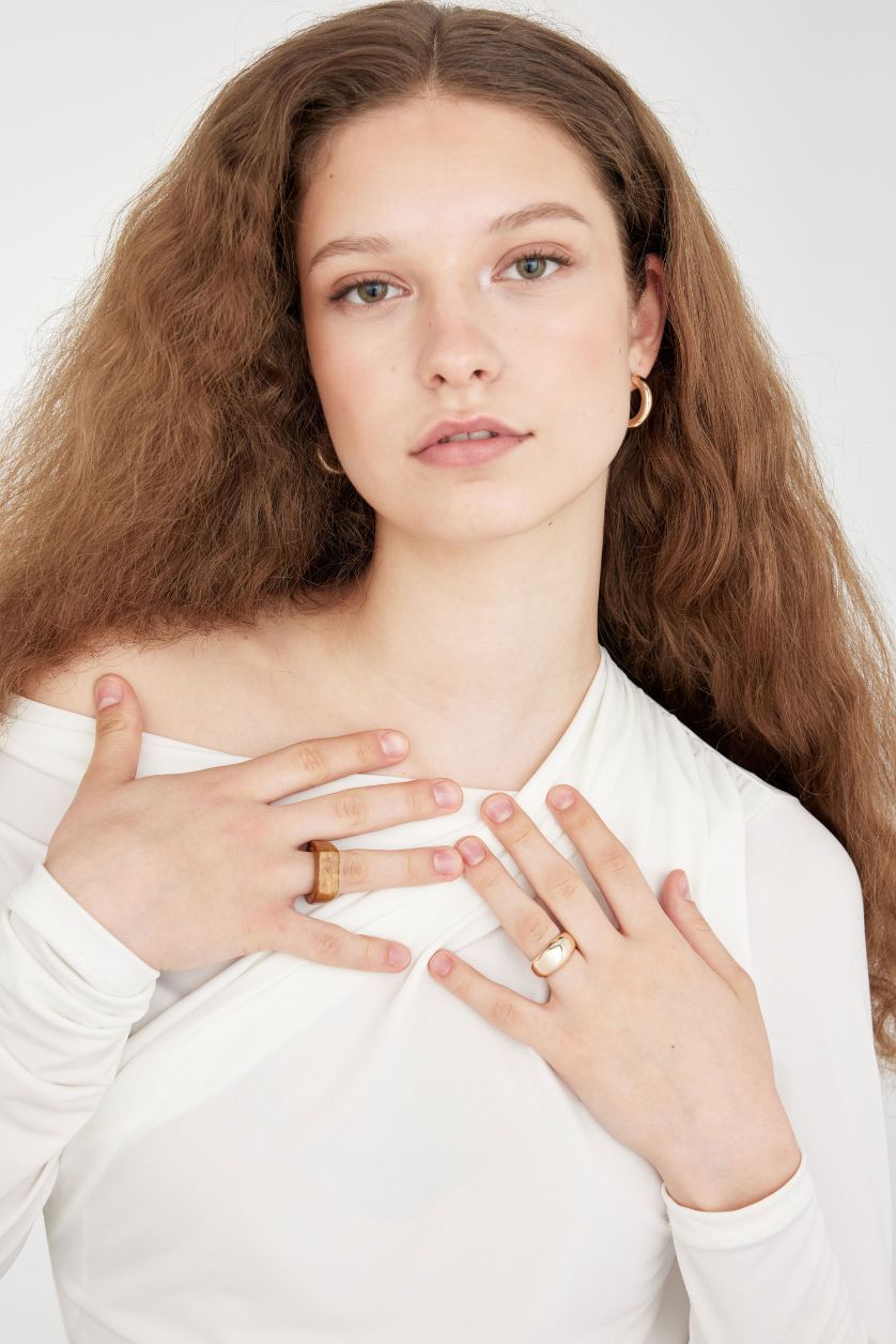 Kadın Karma Kadın 2'li Yüzük