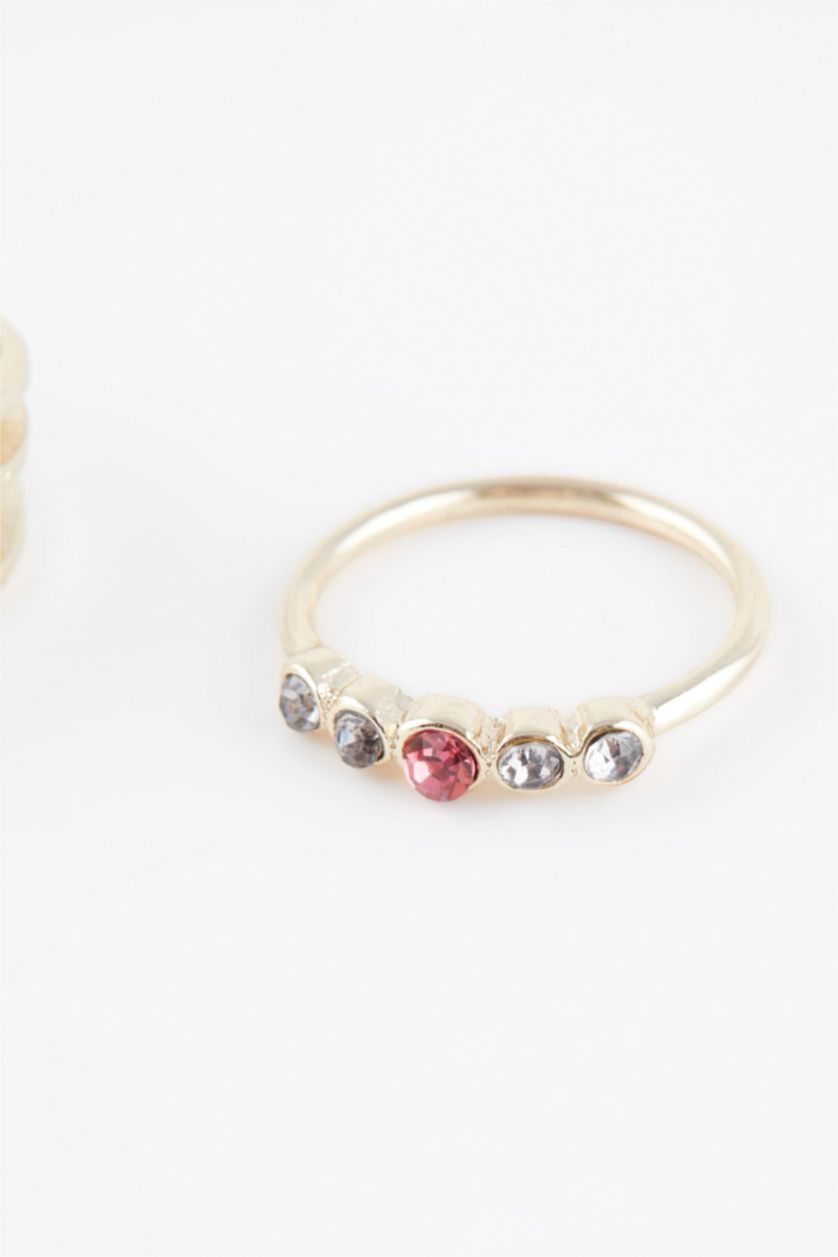 WOMAN Altın Woman 3 Piece Gold Rings