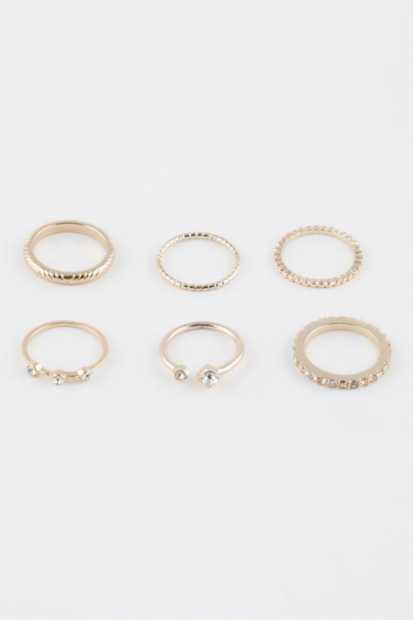 Kadın Altın Kadın 6'lı Gold Yüzük