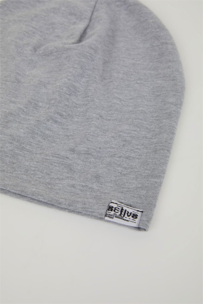 رجالي ميلانج رمادي فاتح ايس كاب رجالي ممشط باتكيت