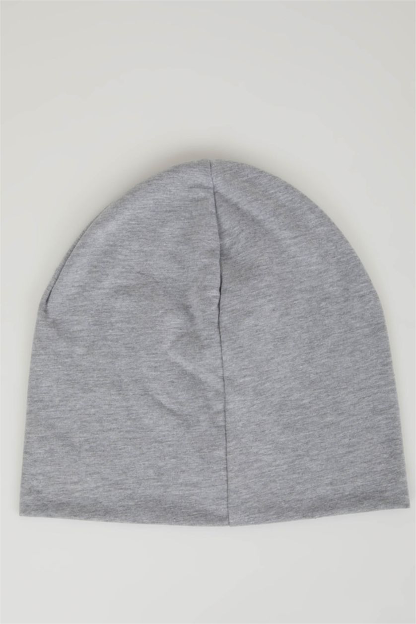 رجالي ميلانج رمادي فاتح ايس كاب رجالي ممشط باتكيت