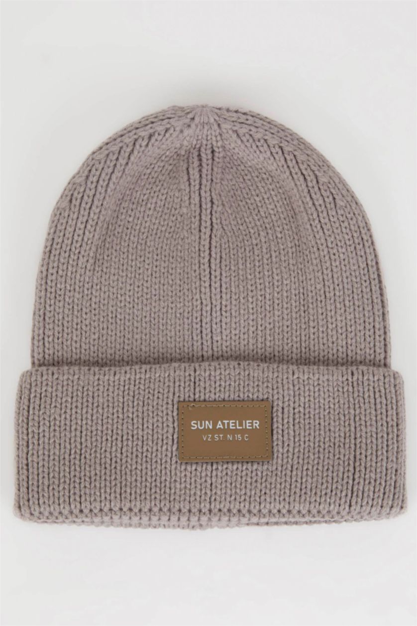 Man Light Grey كلاو صوف ملون رجالي