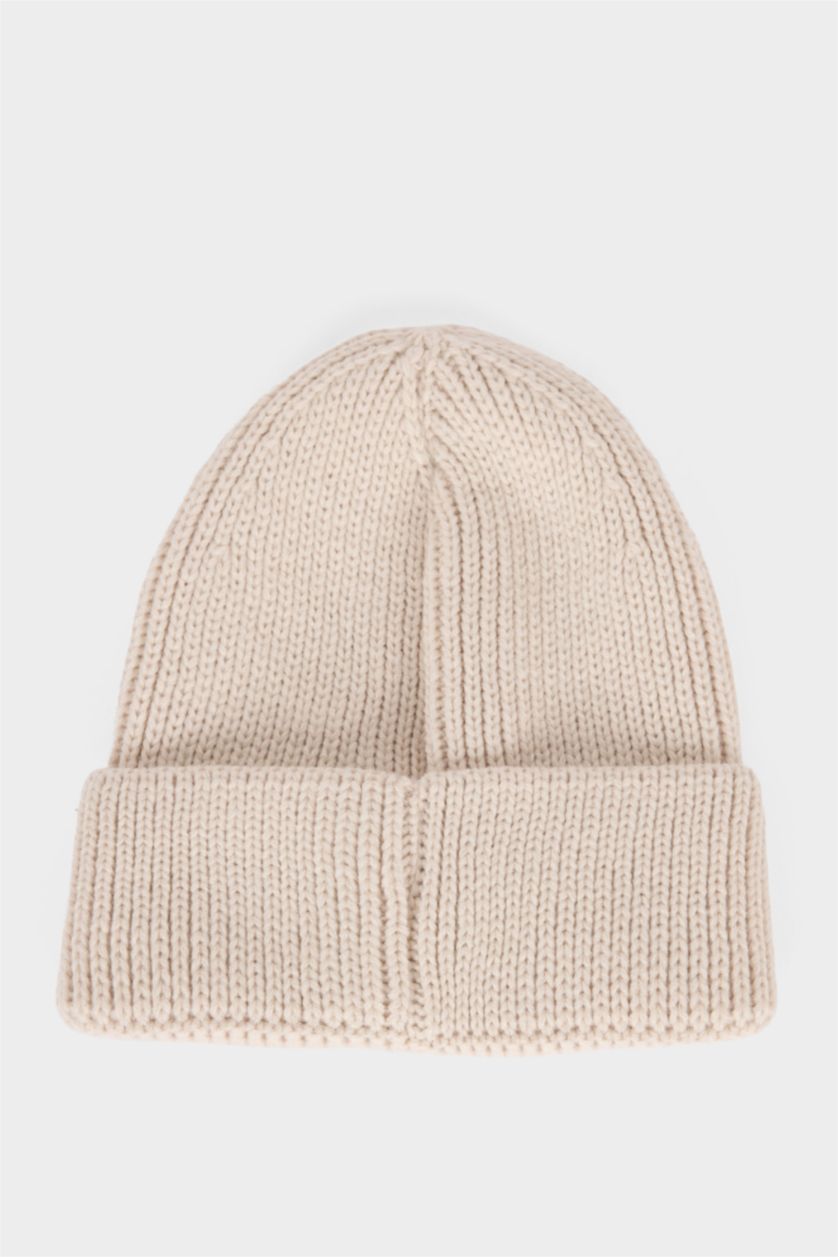 Erkek Taş Erkek Dokuma Etiketli Bere