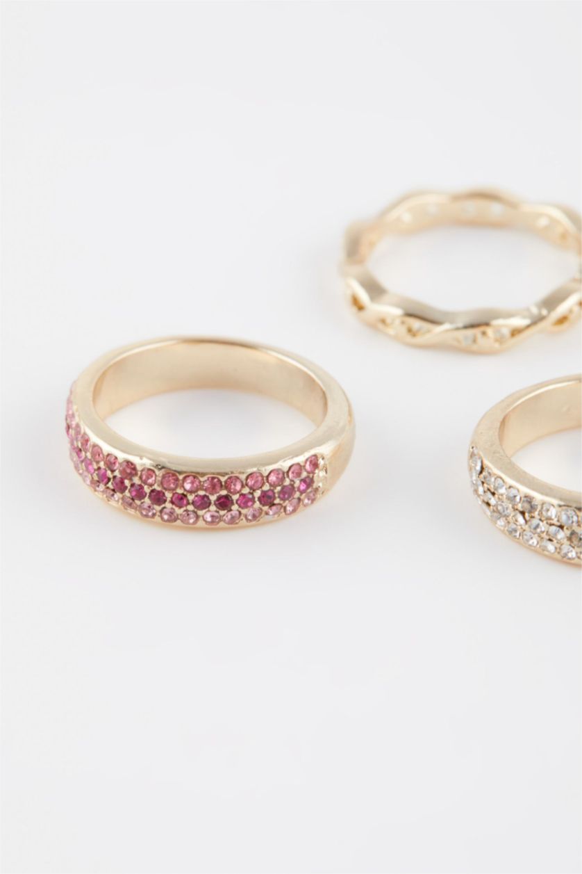 Kadın Altın Kadın 5'li Gold Yüzük