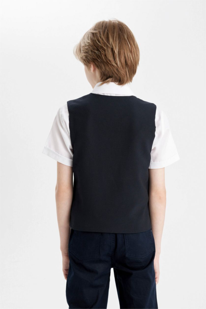 BOYS & TEENS NAVY سليم فيت