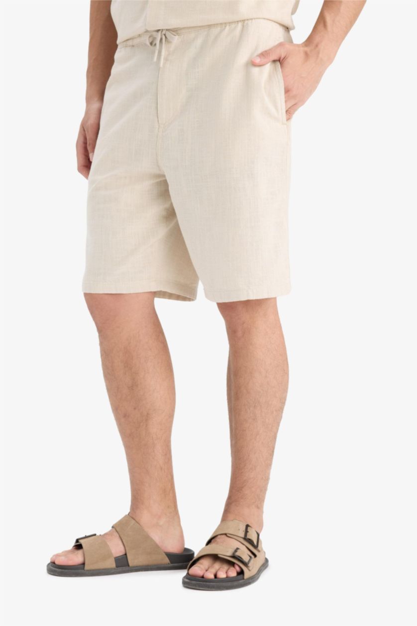 MAN Light Beige Relax Fit Cotton