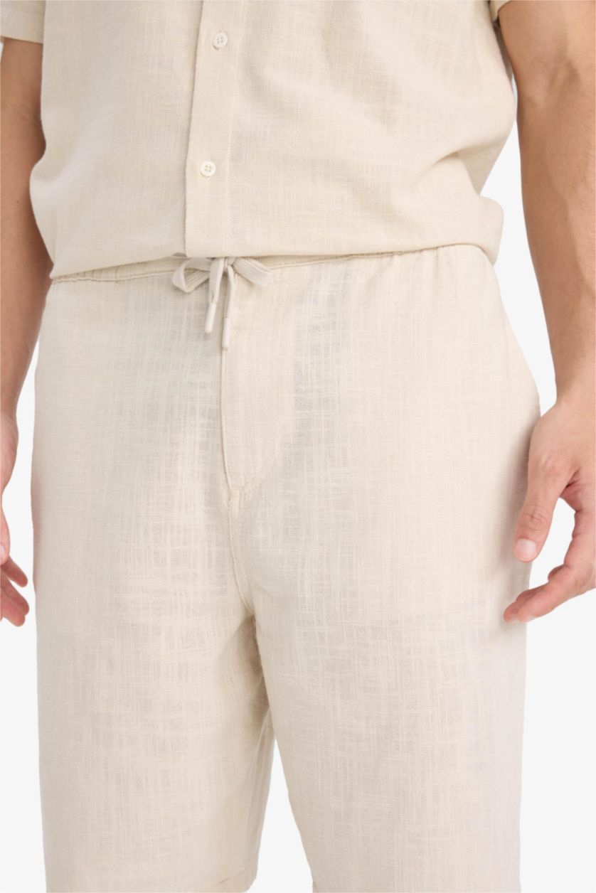 MAN Light Beige Relax Fit Cotton