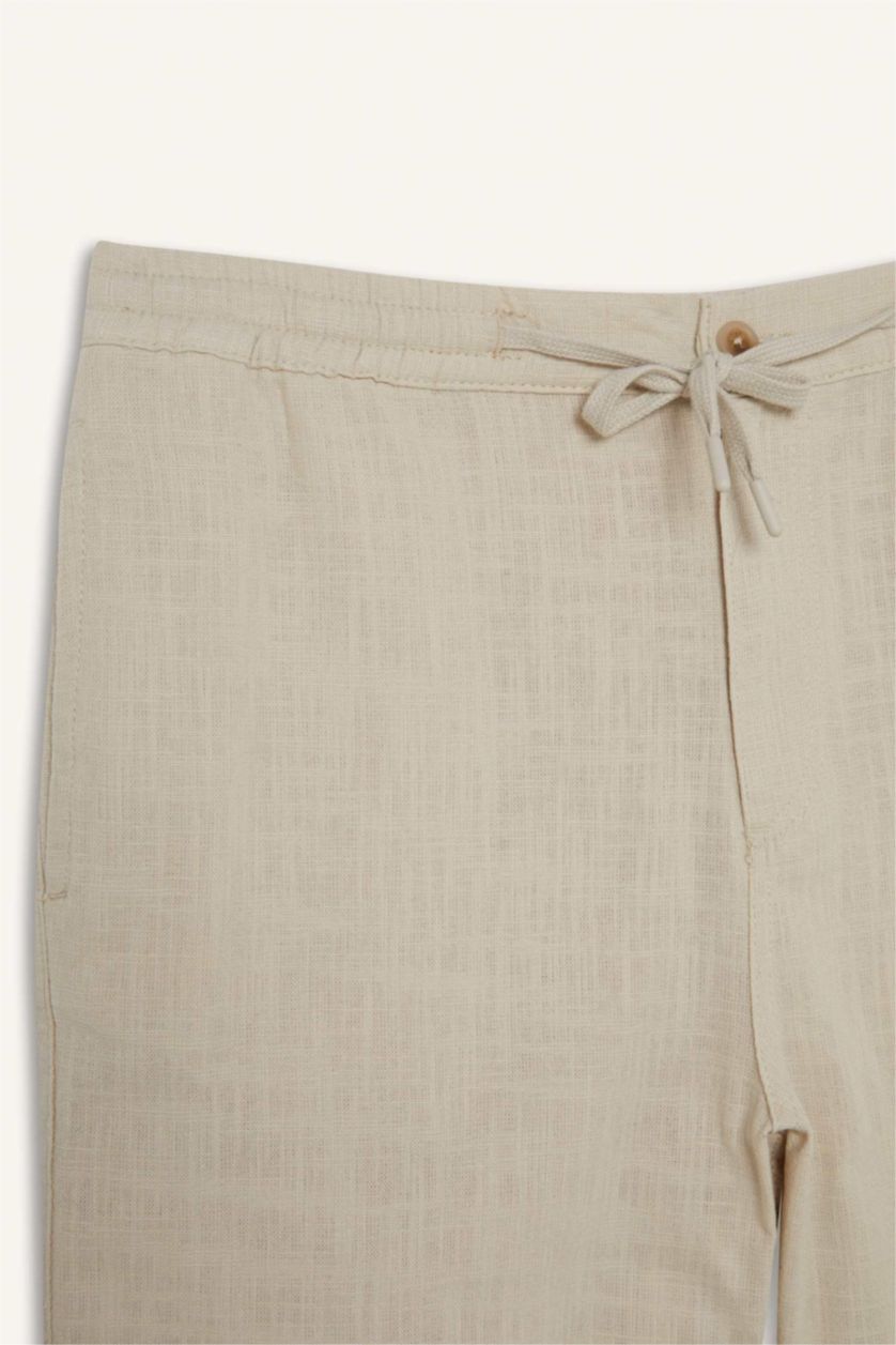 MAN Light Beige Relax Fit Cotton