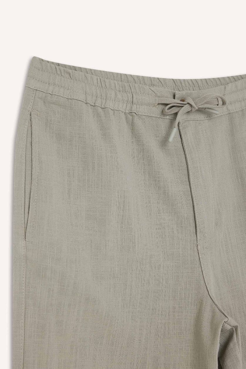 رجال كاكي فاتح شورت برمودا قصة مريحة