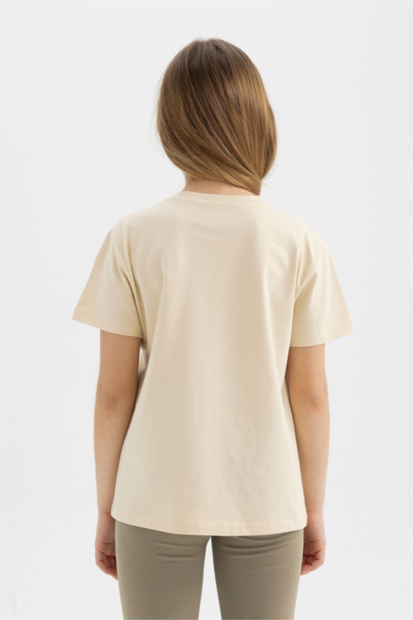 GIRLS & TEENS Sand تيشيرت نص كم