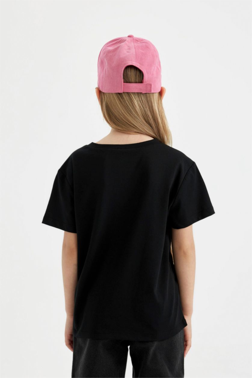 GIRLS & TEENS Black Girl Printed Short Sleeve T-Shirt