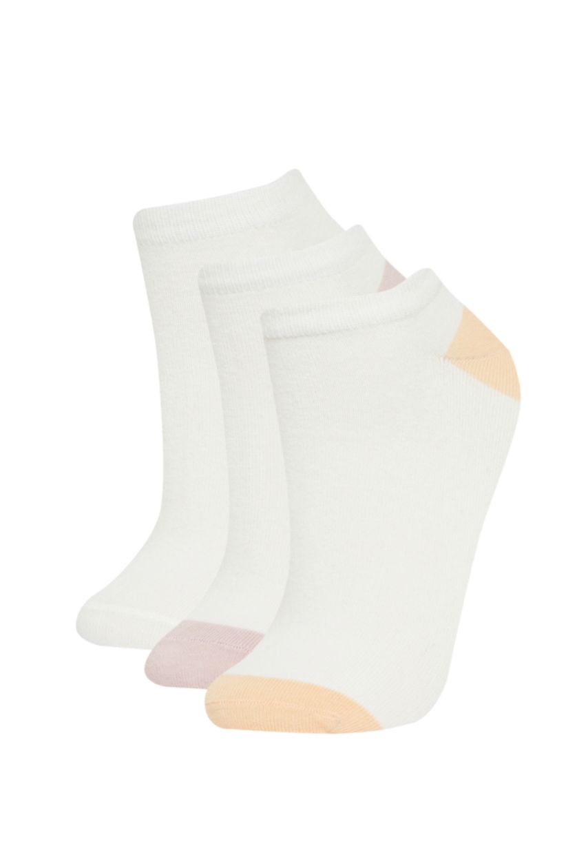 WOMAN MIXED 3 piece Cotton Short Socks