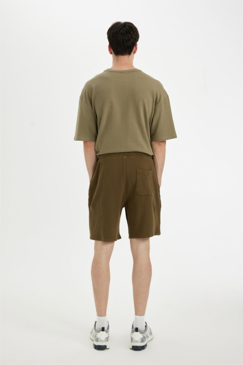 رجال كاكي شورت قصير قصة مريحة