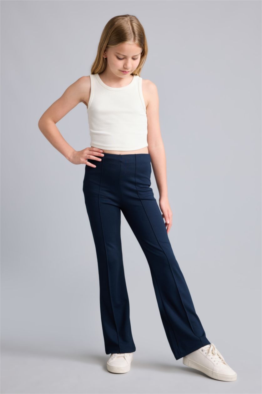 Young Girls - Teen Girls NAVY Girl Flare Standart Leggings