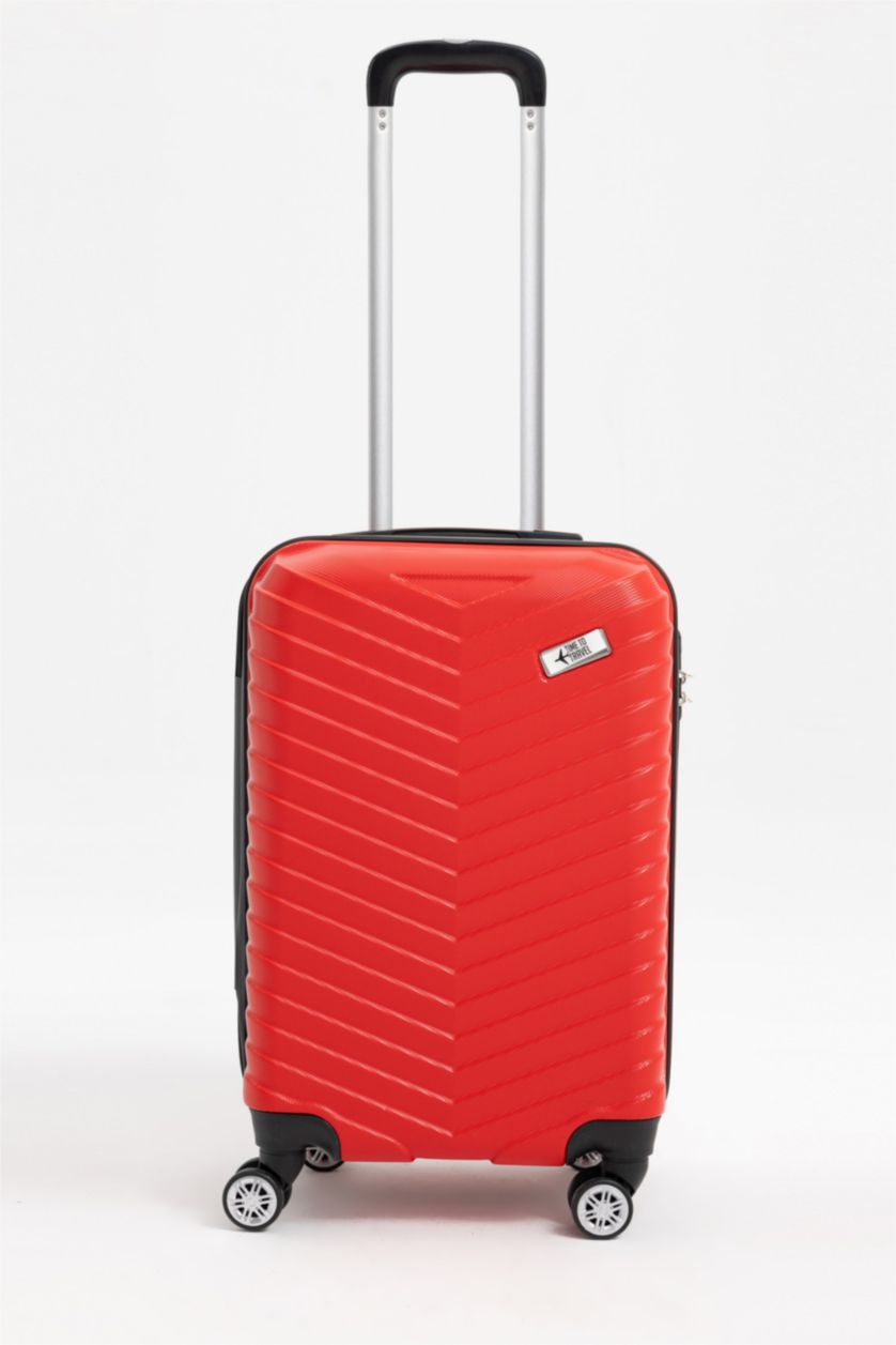 MAN RED SMALL Unisex Small Size Hard Cover Suitcase