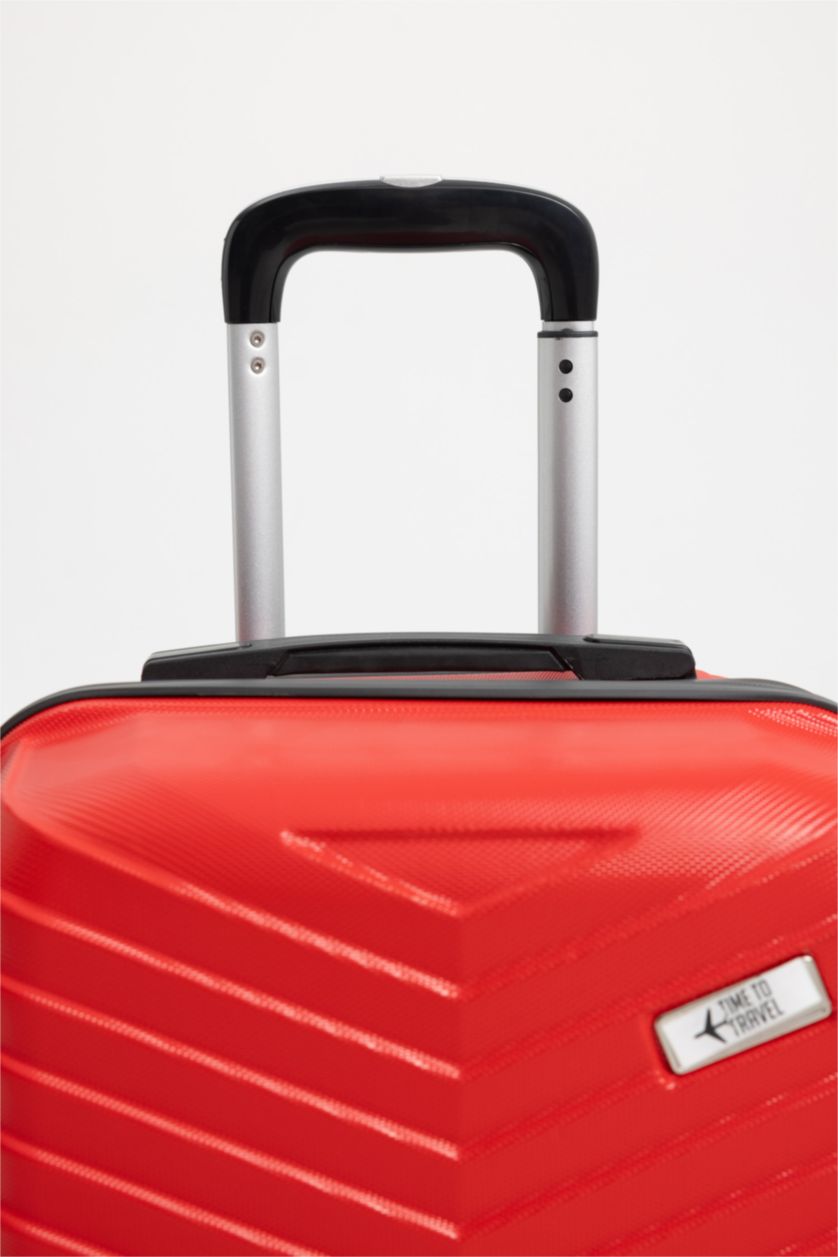 MAN RED SMALL Unisex Small Size Hard Cover Suitcase
