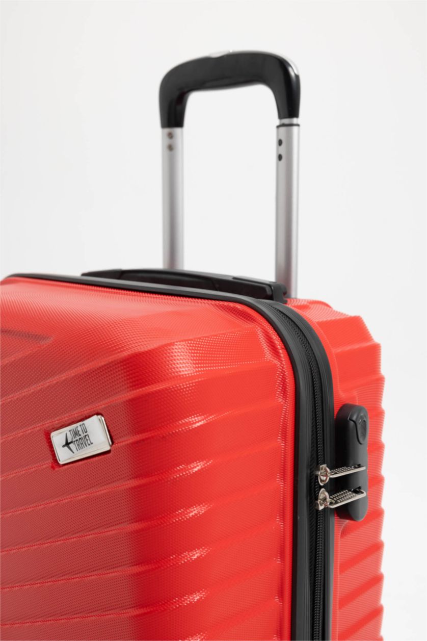 MAN RED SMALL Unisex Small Size Hard Cover Suitcase