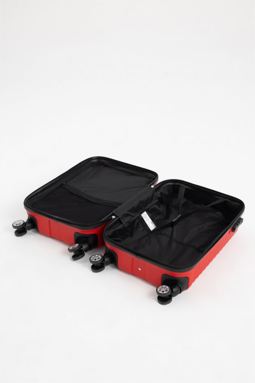 MAN RED SMALL Unisex Small Size Hard Cover Suitcase