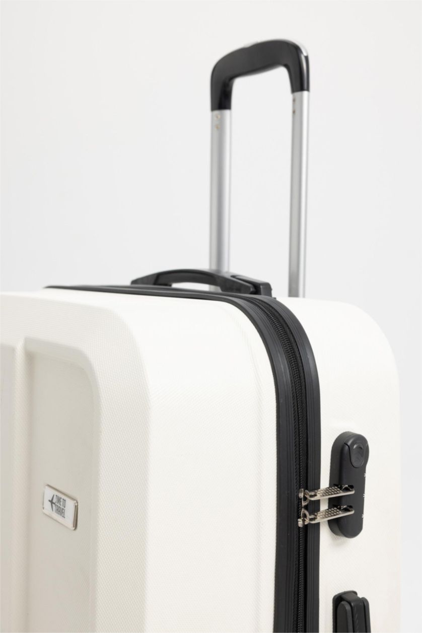 Kadın Vison Küçük Unisex Sert Kapaklı Çekçekli Küçük Boy  Valiz