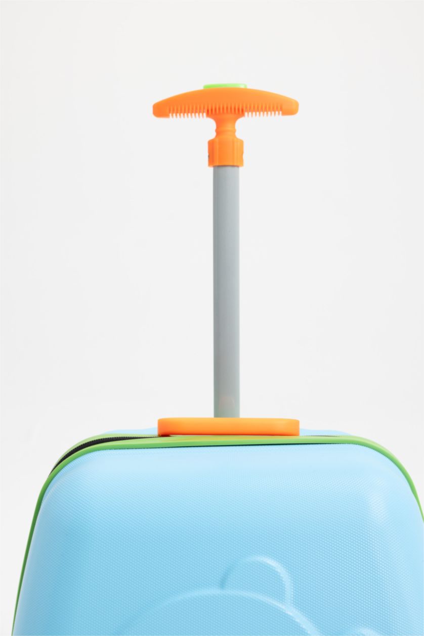 MAN Blue Small Children Small Size Hard Cover Suitcase