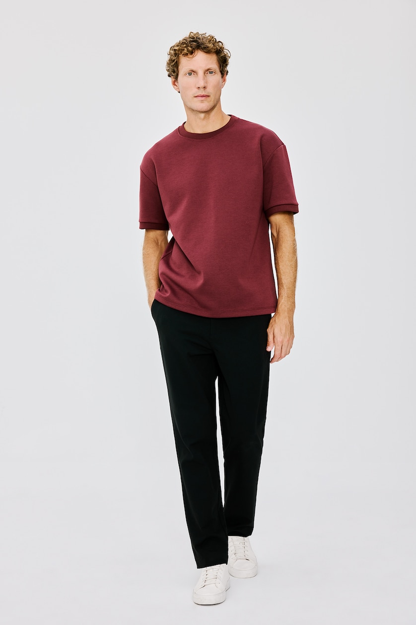 Ерлер қара Tailored шалбар