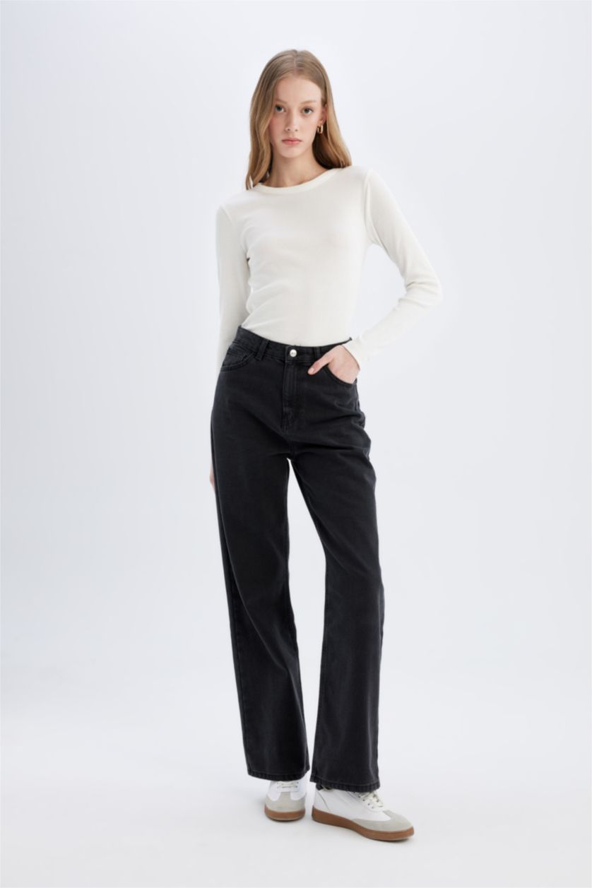 WOMAN Ecru Slim Fit Camisole Long Sleeve T-Shirt