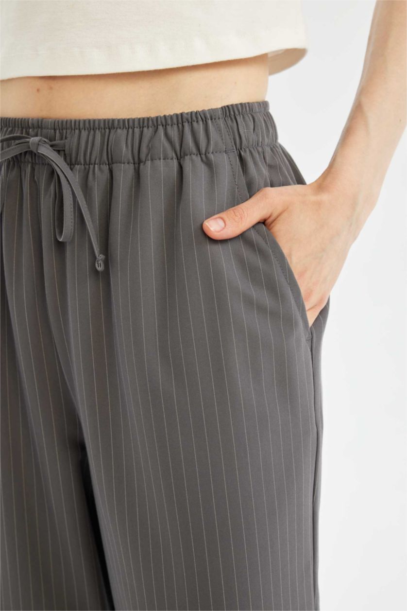 WOMAN Anthracite Wide Leg Trousers